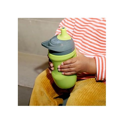 토미티피 Tommee Tippee 2-Pack Orange and Blue Insulated Sportee Sippy Cups for Toddlers, 12 months+, 9fl oz