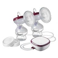 Tommee Tippee Made for Me Double Electric Breast Pump, USB Rechargeable Quiet, Portable, Lightweight