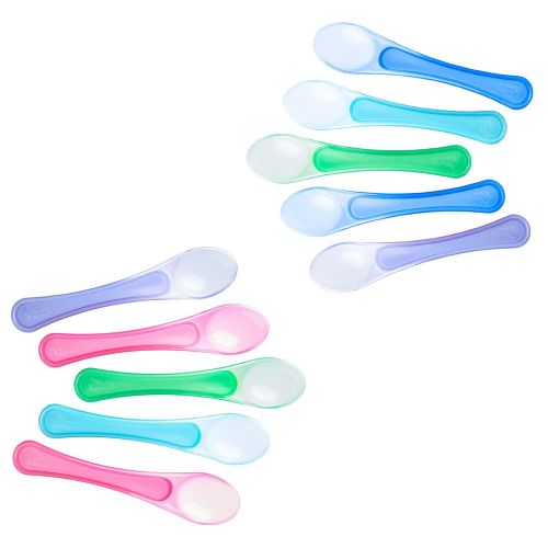 토미티피 Tommee Tippee Feeding Spoons, 5 Count (Colors will vary)