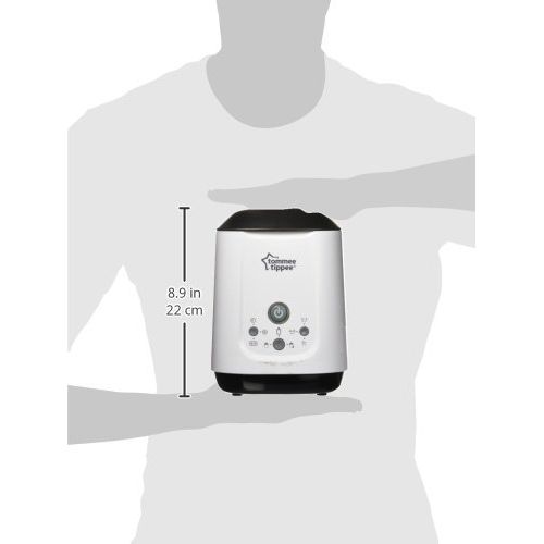 토미티피 Tommee Tippee Pump and Go Intelligent Pouch and Baby Bottle Warmer System - Breast Milk Safe, Formula Safe, Accurate Temperature Control, Working Mom Essential, BPA Free