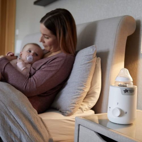 토미티피 Tommee Tippee Pump and Go Intelligent Pouch and Baby Bottle Warmer System - Breast Milk Safe, Formula Safe, Accurate Temperature Control, Working Mom Essential, BPA Free