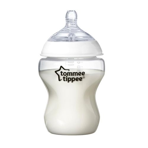 토미티피 [아마존베스트]Tommee Tippee Closer to NatureBaby Bottle, Anti-Colic Valve, Breast-like Nipple for Natural...