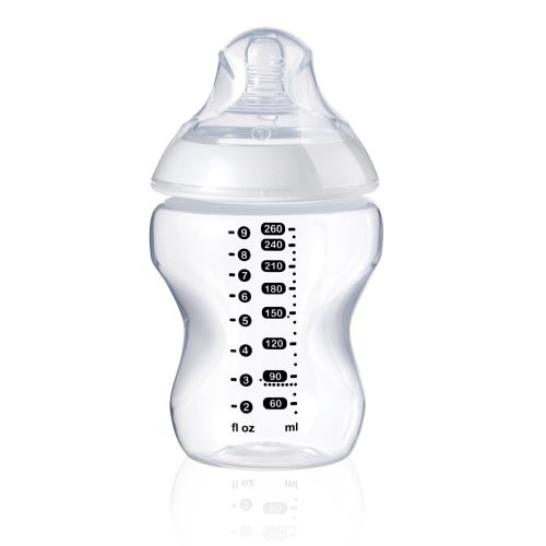 토미티피 [아마존베스트]Tommee Tippee Closer to NatureBaby Bottle, Anti-Colic Valve, Breast-like Nipple for Natural...