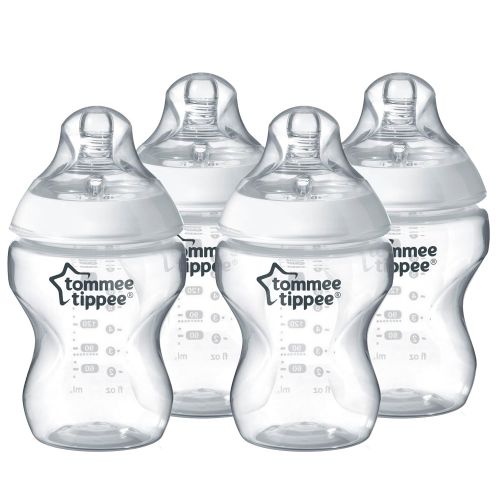 토미티피 [아마존베스트]Tommee Tippee Closer to NatureBaby Bottle, Anti-Colic Valve, Breast-like Nipple for Natural...