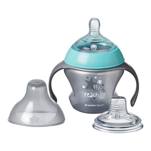 토미티피 [아마존베스트]Tommee Tippee TommeeTippeeFirst Sips Soft Transition Cup, Gentle on Gums, Spill-Proof, Dishwasher Safe, 4+...