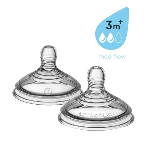 토미티피 [아마존베스트]You purchased this item on August 29, 2018. Tommee Tippee Advanced Anti-Colic Medium Flow Baby Bottle Nipples, Breast-Like Nipple, 3+ Months, 2 Count