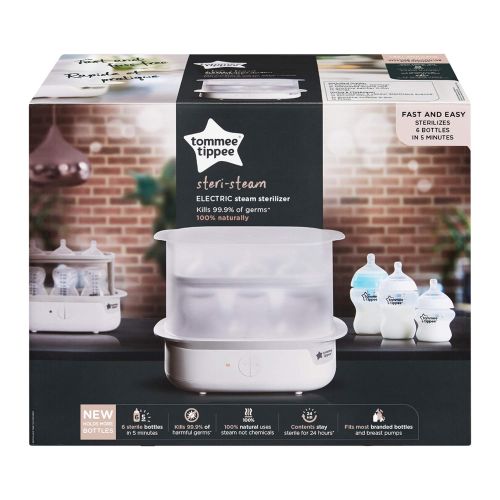 토미티피 [아마존베스트]New and Improved Tommee Tippee Steri-Steam Electric Steam Sterilizer, White