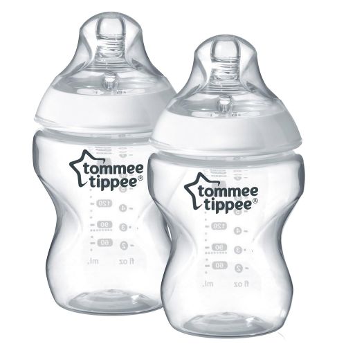 토미티피 Tommee Tippee All In One Complete Newborn Baby Bottle Feeding Gift Set, White