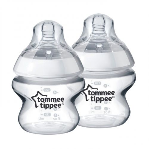 토미티피 Tommee Tippee All In One Complete Newborn Baby Bottle Feeding Gift Set, White