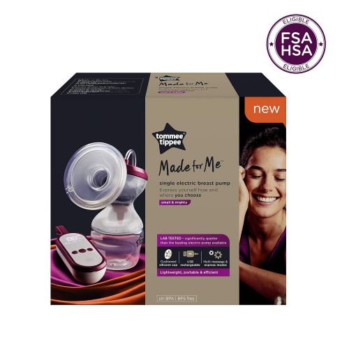 토미티피 Tommee Tippee Made for Me Single Electric Breast Pump, White