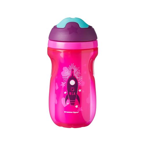 토미티피 Tommee Tippee Non-Spill Insulated Sippee Toddler Tumbler Cup, 12+ Months, 9 Ounce, 3 Count, Girl, Purple, Pink and Blue