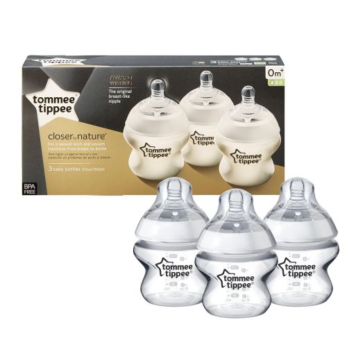 토미티피 Tommee Tippee Bottle, 5 Ounce (3 Count), (Discontinued by Manufacturer)