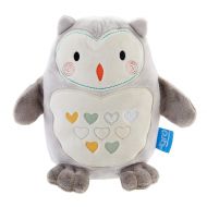 Tommee Tippee GRO Friend Ollie The Owl Sleep Aid with Sound and Night Light, Grey