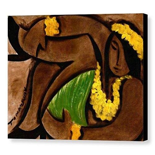  Tommervik Paintings Tommervik Abstract Hula Girl Art Print Hula Dancer Art Hawaii Art Hawaiian Decor Hawaii Gifts Oahu Paradise Art Lei Hula Dancing Gallery Wrapped Canvas Print