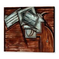 Tommervik Paintings Tommervik Cubism Hand Gun Art Print Gun Wall Art Abstract Revolver Gun Gifts For Gun Owners Gun Gift Gun Decor Cool Art Cubism Art Gun Gift Gun Owner Guns Abstract Art Gallery Wrap