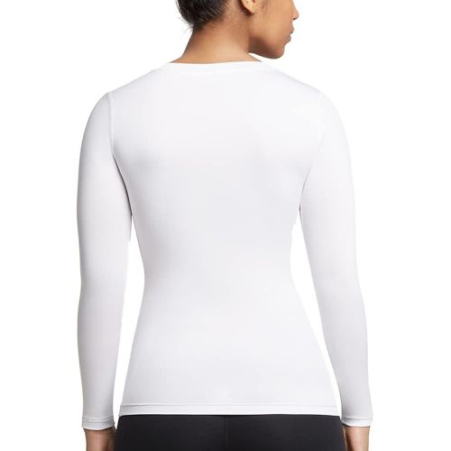  Tommie Copper Womens Recovery Perseverance Long Sleeve V-Neck Shirt