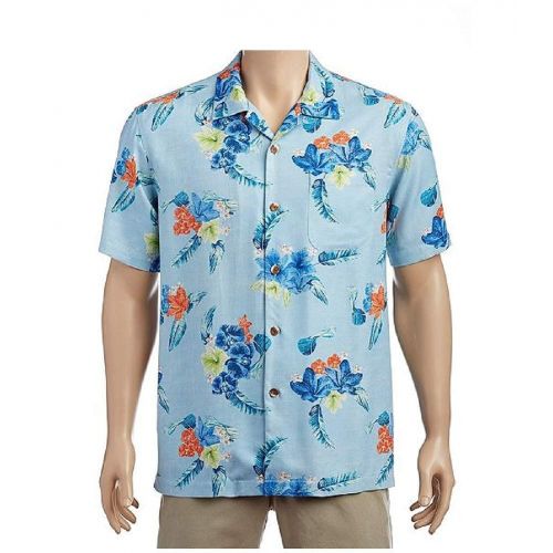  Tommy+Bahama Tommy Bahama Salt Water Blooms Silk Camp Shirt