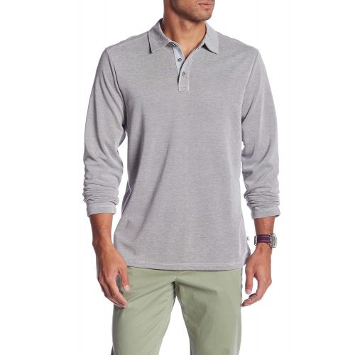  Tommy+Bahama Tommy Bahama Long Sleeve Shoreline Surf Golf Polo Shirt