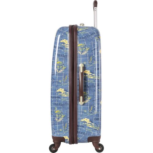  Tommy+Bahama Tommy Bahama Carry On Hardside Luggage Spinner Suitcase