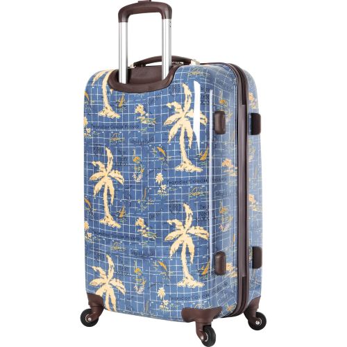  Tommy+Bahama Tommy Bahama Carry On Hardside Luggage Spinner Suitcase