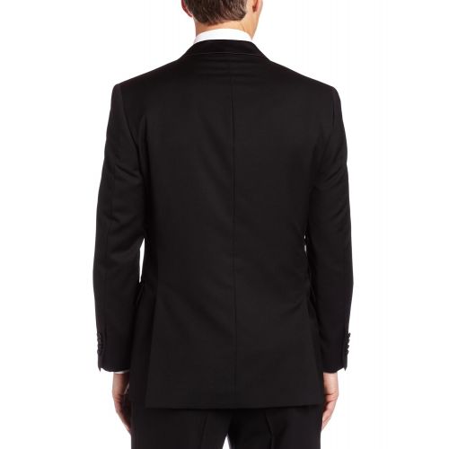  Tommy Hilfiger Mens Side Vent Trim Fit Tuxedo Coat