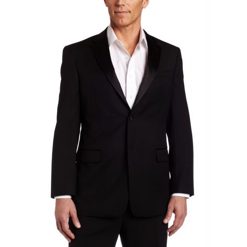 Tommy Hilfiger Mens Side Vent Trim Fit Tuxedo Coat