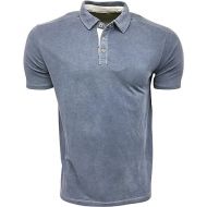Tommy Bahama Shoreline Surf Polo Shirt Short Sleeve Three Button Soft Golf Shirts (Large, Midnight Blue)