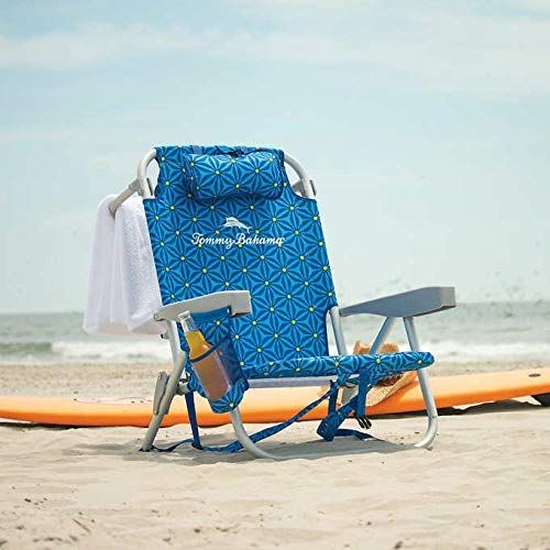  Tommy Bahama Beach Chairs Blue Color 2pk