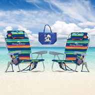 Tommy Bahama 2015 Backpack Cooler Chair with Storage Pouch and Towel Bar multicolor