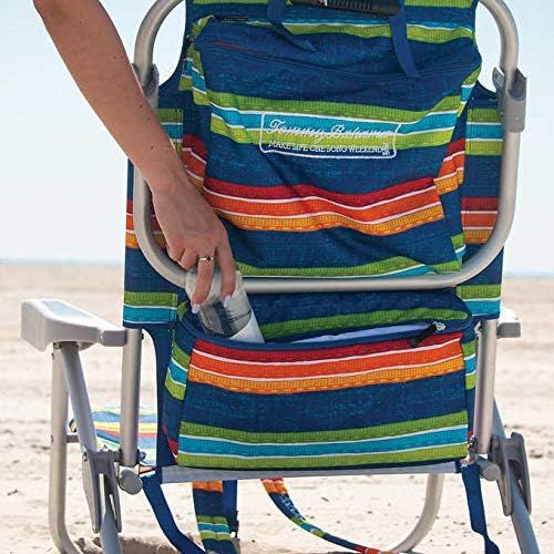  Tommy Bahama 2015 Backpack Cooler Chair with Storage Pouch and Towel Bar multicolor