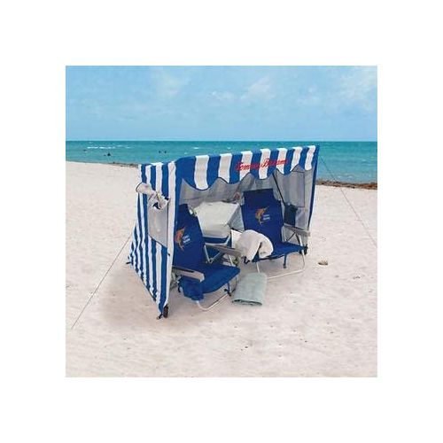  Tommy Bahama Sol Cabana Shelter Beach Tent with Sand Pockets