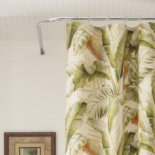  Tommy Bahama Palmiers, Shower Curtain, Medium Green