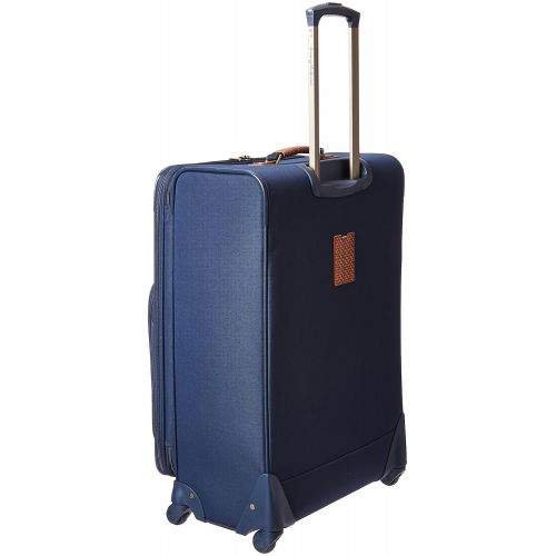  Tommy Bahama Lightweight Luggage Set - 4 Piece Suitcase Set with Spinner Wheels - 28 Inch, 24 Inch, Carry On, Duffle Bag , Navy