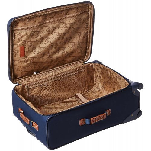  Tommy Bahama Lightweight Luggage Set - 4 Piece Suitcase Set with Spinner Wheels - 28 Inch, 24 Inch, Carry On, Duffle Bag , Navy