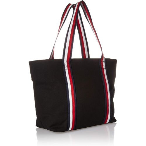 타미힐피거 Tommy Hilfiger Tote Bag for Women TH Flag Canvas