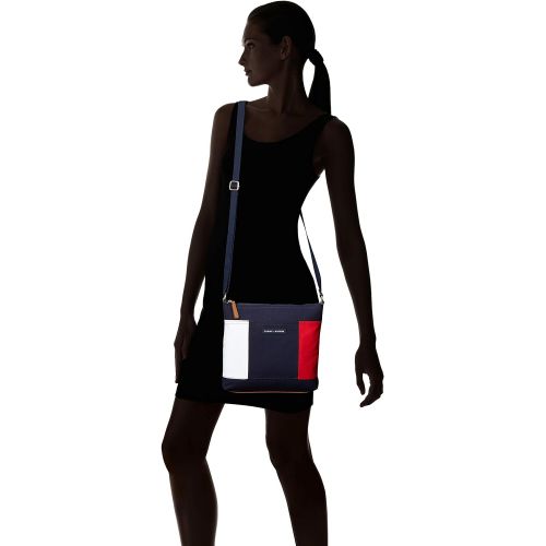 타미힐피거 Tommy Hilfiger Crossbody for Women TH Flag Canvas