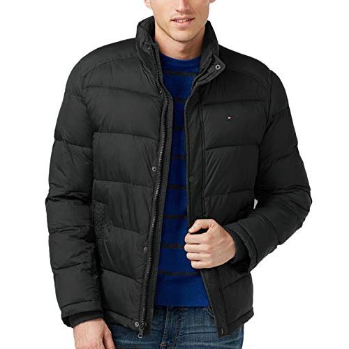 타미힐피거 Tommy+Hilfiger Tommy Hilfiger Mens Big and Tall Classic Puffer Jacket