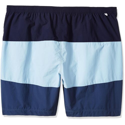 타미힐피거 Tommy+Hilfiger Tommy Hilfiger Mens Big and Tall Swim Trunks Cannon Stripe