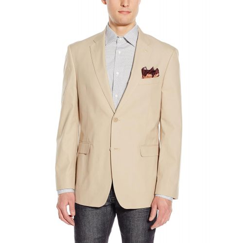 타미힐피거 Tommy+Hilfiger Tommy Hilfiger Mens Two Button Stretch Suit Separate Jacket