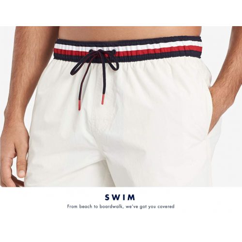 타미힐피거 Tommy+Hilfiger Tommy Hilfiger Mens Swim Trunks