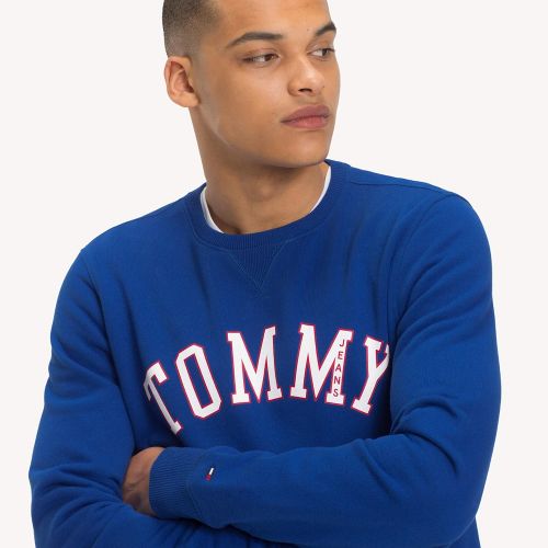 타미힐피거 Tommy+Hilfiger Tommy Hilfiger Mens Sweatshirt Crewneck Pullover