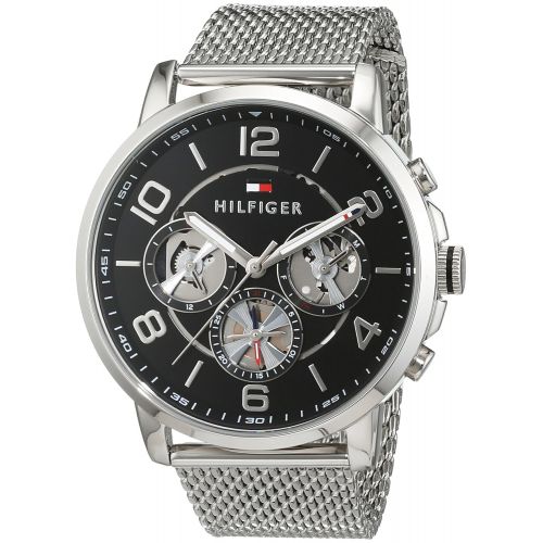 타미힐피거 [아마존 핫딜]  [아마존핫딜]Tommy Hilfiger Herren Analog Quarz Uhr mit Edelstahl Armband 1791292