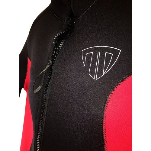  TommyD Sports 5mm Womens Front Cross Zip Wetsuit - TommyDSports Comfort Stretch 5210