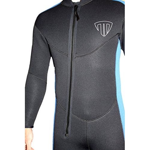  TommyD Sports 5mm Mens Front Cross Zip Wetsuit - TommyDSports Comfort Stretch 8830