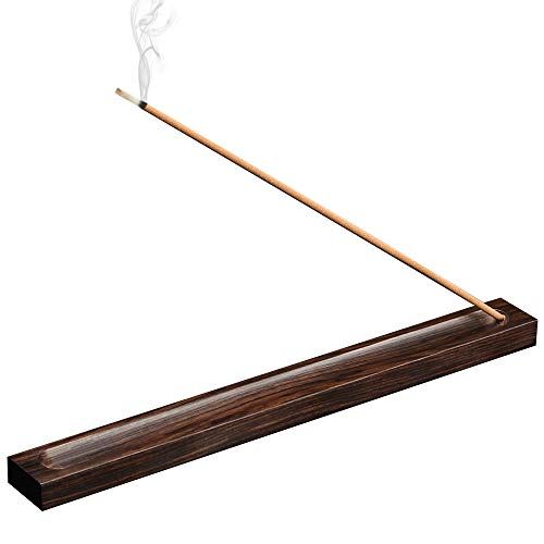  인센스스틱 Tomorotec 100% Natural Wood Incense Stick Holder, Attom Tech Home Incense Burner Stick Holder, Incense Ash Catcher