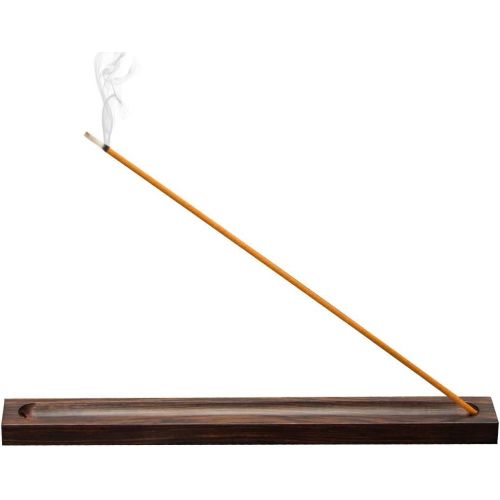  인센스스틱 Tomorotec 100% Natural Wood Incense Stick Holder, Attom Tech Home Incense Burner Stick Holder, Incense Ash Catcher