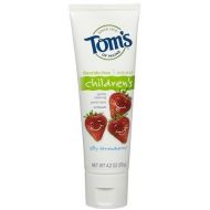 Toms of Maine Fluoride Free Childrens Toothpaste-Silly Strawberry-4.2 oz (Quantity of 5)