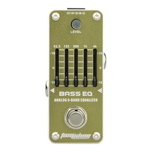  Tomsline AEB-3 Bass EQ, Analog 5-Band Equalizer Pedal