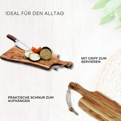  [아마존베스트]Generisc Wooden Chopping Board Premium Thick Chopping Board Made of Acacia Wood