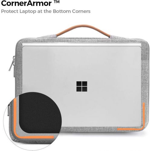  [아마존베스트]Tomtoc tomtoc 360 Protective Laptop Sleeve for Microsoft Surface Pro 6 5 4 3, Huawei MateBook X Pro, Spill-Resistant Laptop Bag Briefcase fit Dell XPS 13, Thinkpad X280 X270 X260 X250 X24